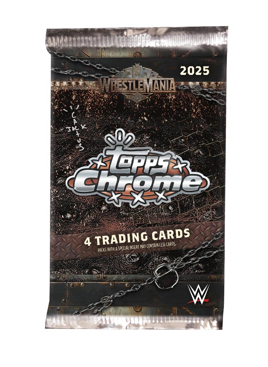 2025 Topps Chrome WWE Cactus Jack x Wrestlemania