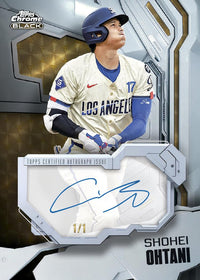 2026 Topps Chrome Black Baseball Hobby
