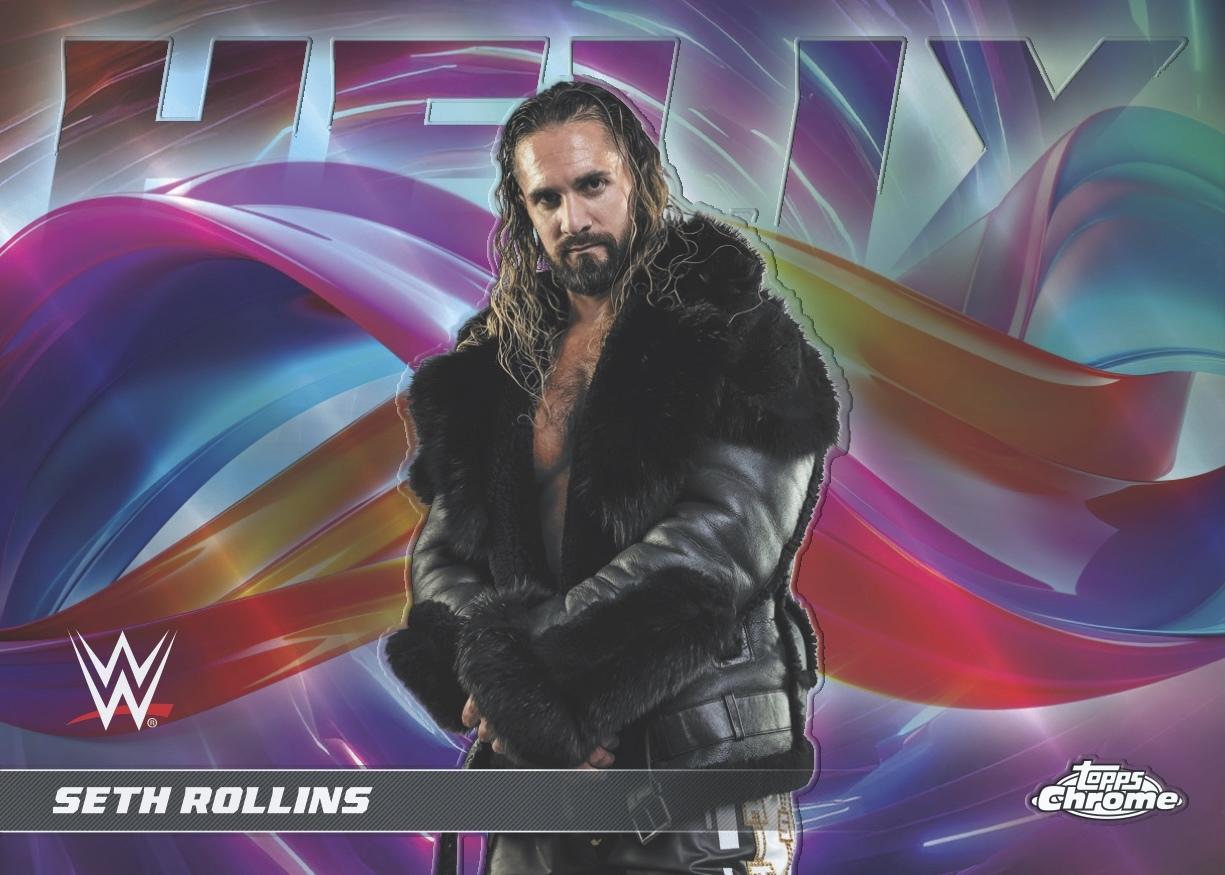 2026 Topps Chrome WWE Wrestling Mega