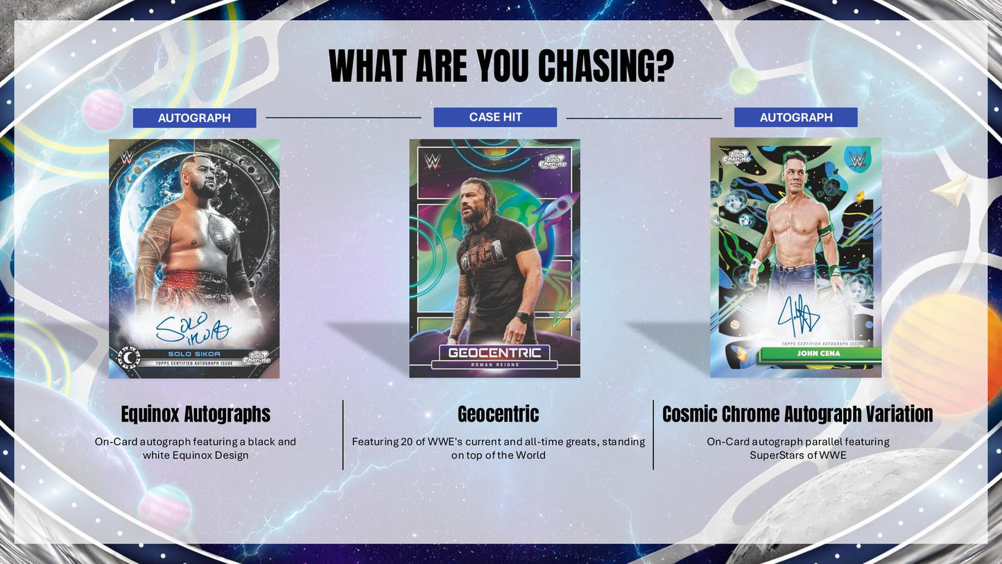 2026 Topps Cosmic Chrome WWE Wrestling Hobby