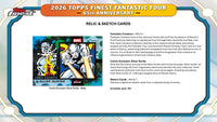 2026 Topps Finest Fantastic Four Hobby
