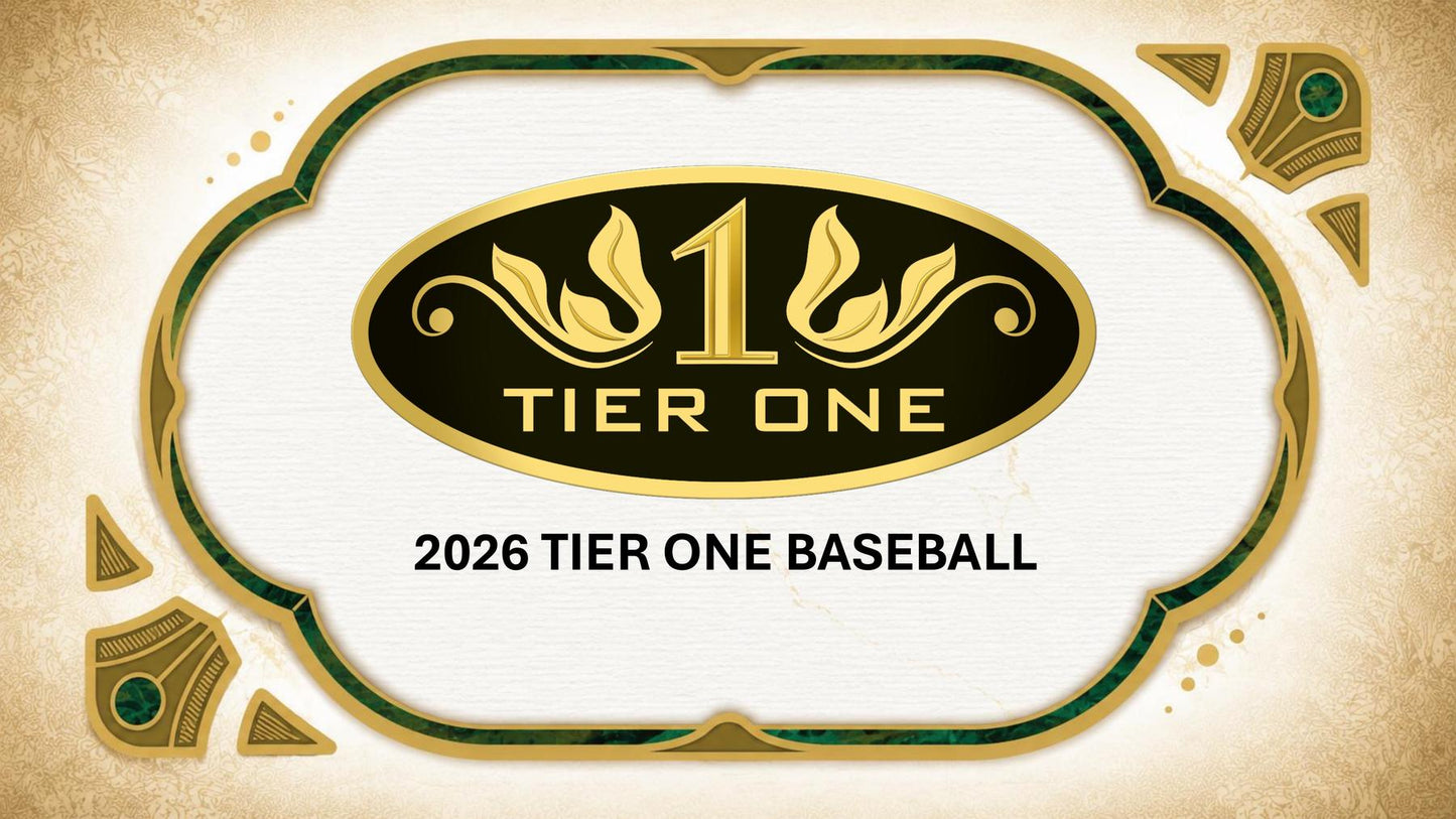 2026 Topps Tier One Baseball Hobby