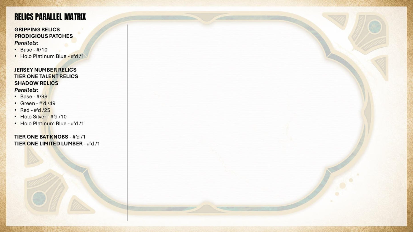 2026 Topps Tier One Baseball Hobby