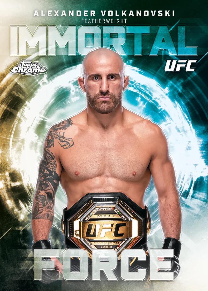 2026 Topps Chrome UFC Mega