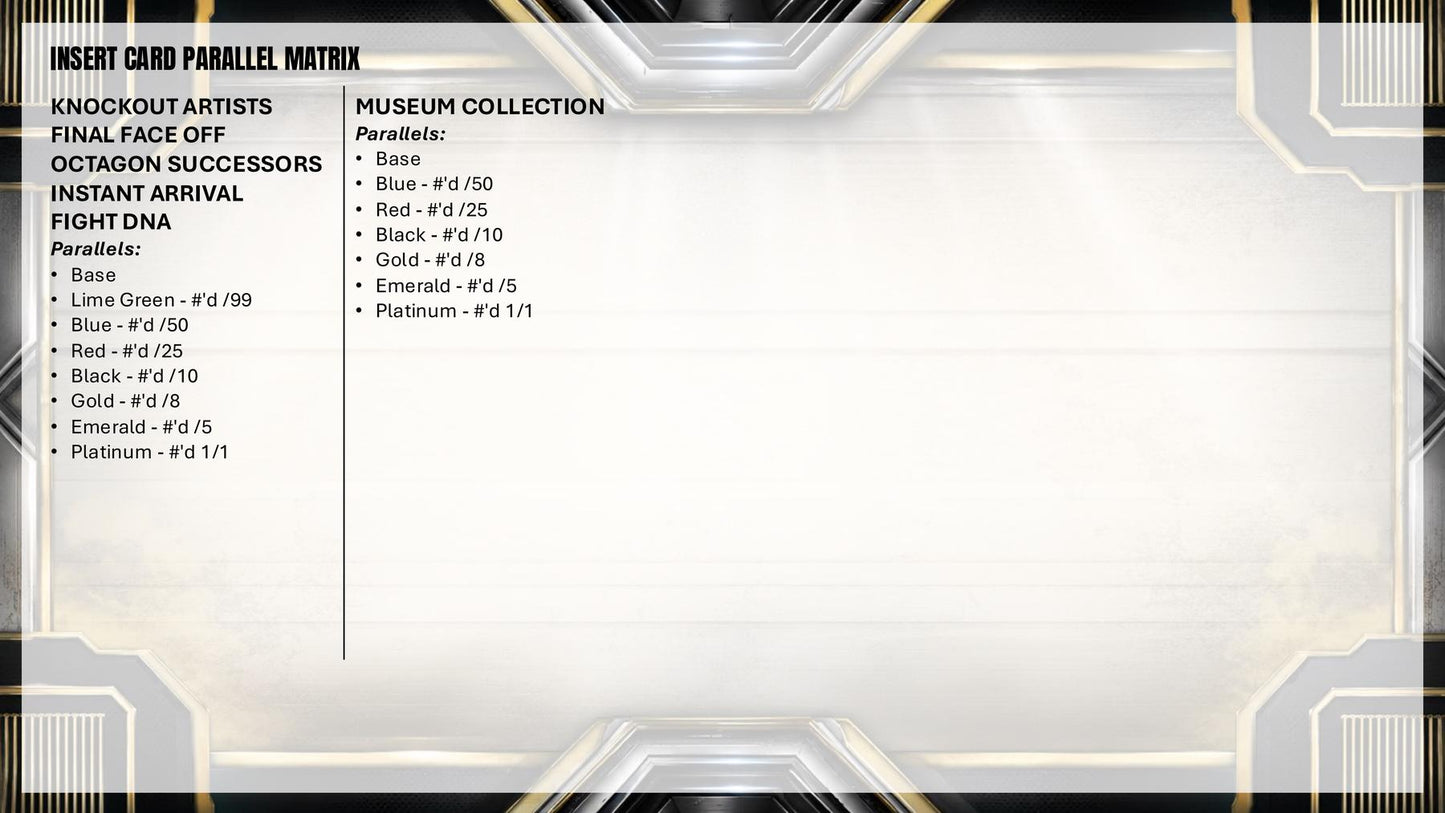 2026 Topps Knockout UFC Hobby