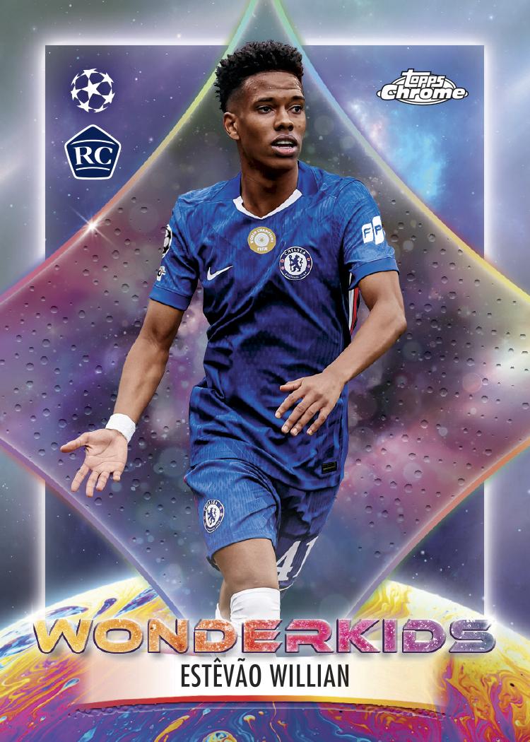 2025/26 Topps Chrome UEFA Club Competitions Soccer Hanger