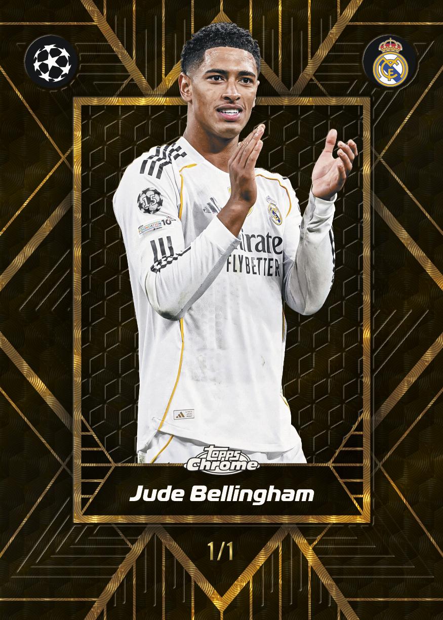 2025/26 Topps Chrome UEFA Club Competitions Soccer Hobby