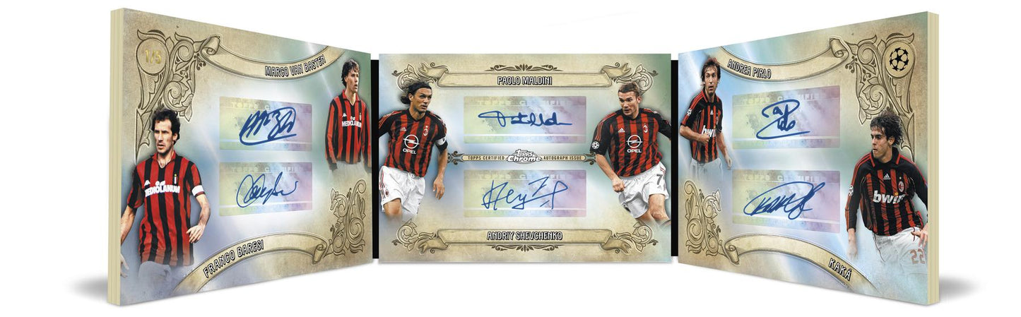 2025/26 Topps Chrome UEFA Club Competitions Soccer Hanger