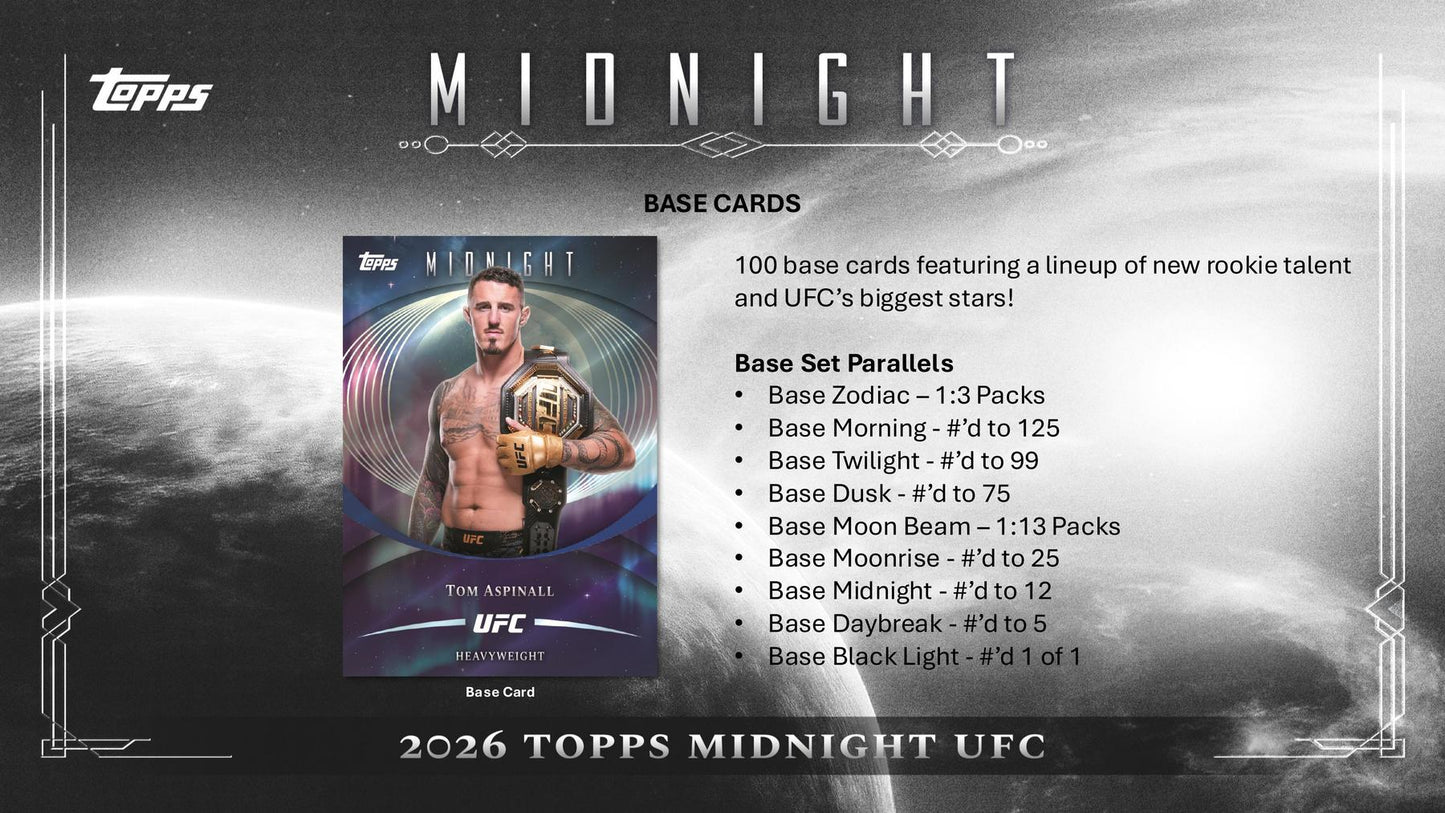 2026 Topps Midnight UFC Hobby