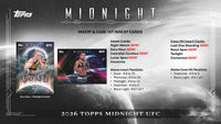 2026 Topps Midnight UFC Hobby