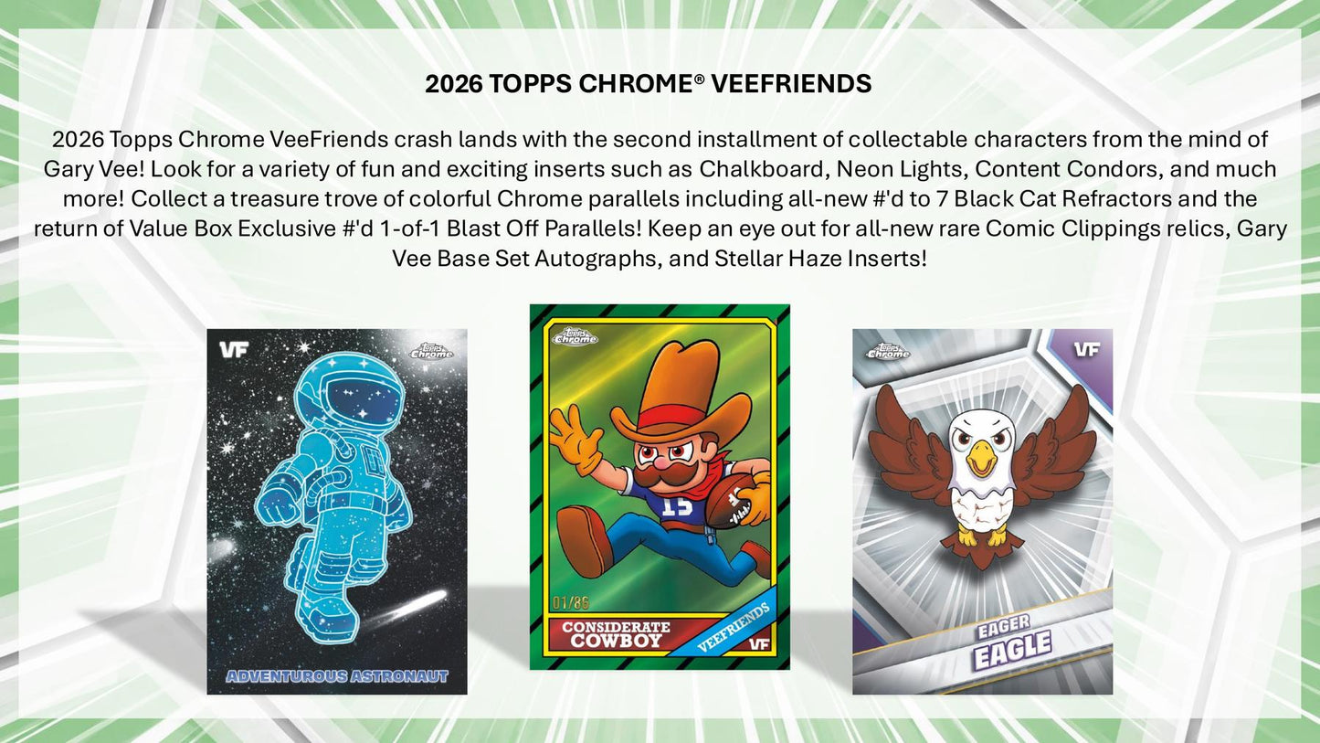2026 Topps VeeFriends Chrome Mega
