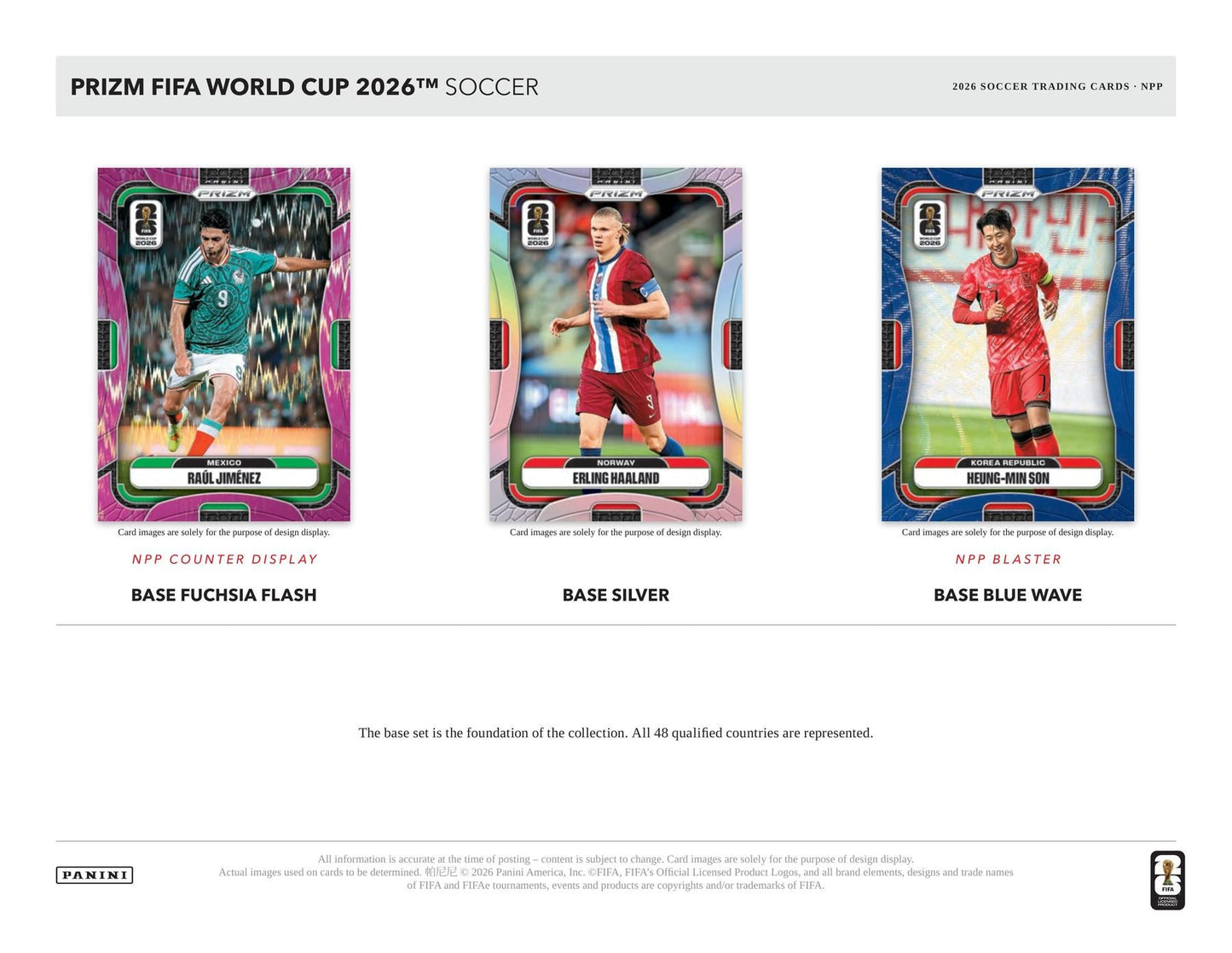 2026 Panini Prizm FIFA World Cup Soccer Blaster