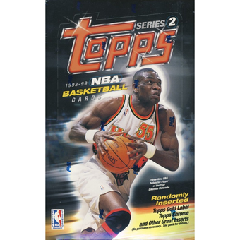 compare product 1998-99 Topps Series 2 Basketball Box