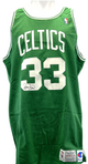 Larry Bird #33 Autographed 1992/93 Boston Celtics Game-Issued NBA Road Jersey