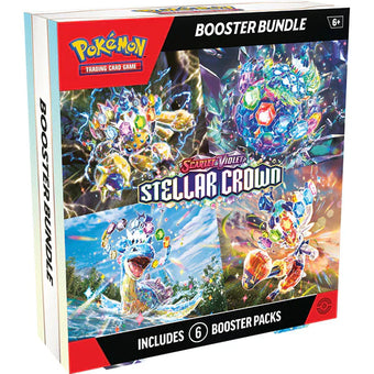 compare product Pokemon Scarlet & Violet Stellar Crown Booster Bundle 20 Box Case