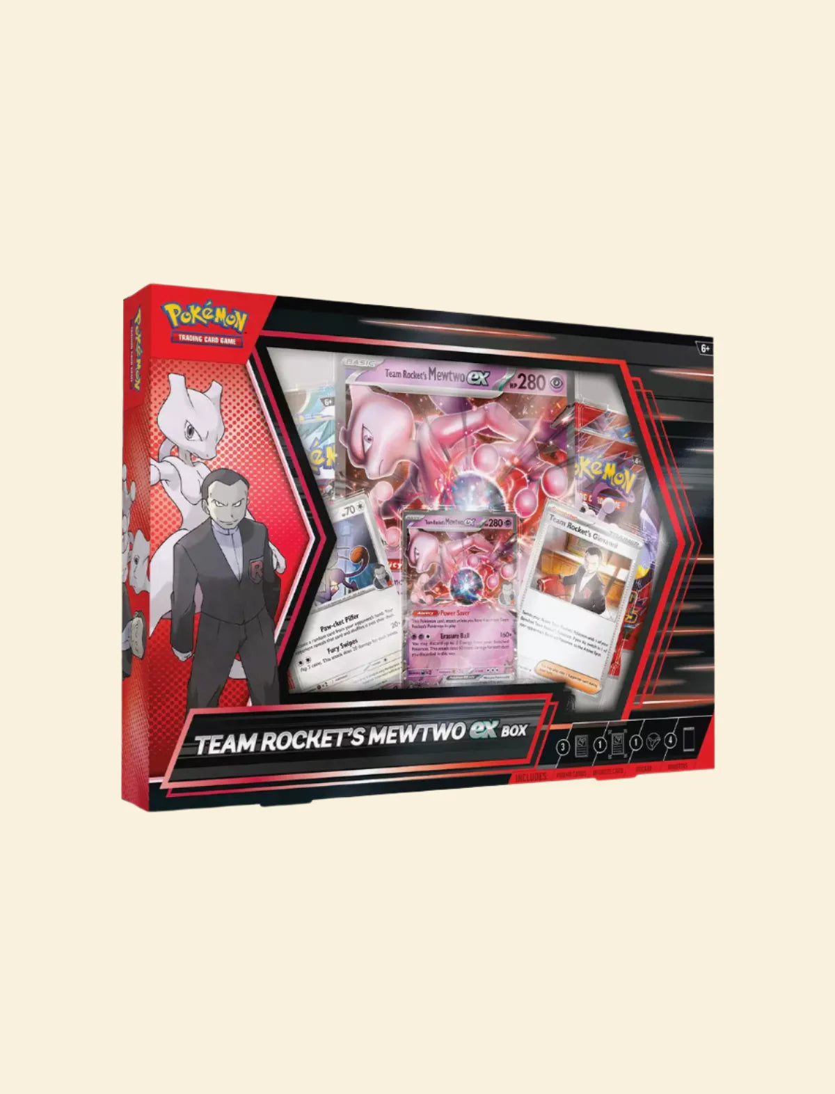 Pokemon: Team Rocket’s Mewtwo Ex Box