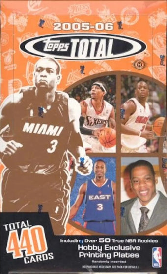compare product 2005-06 Topps Total Basketball Hobby Box