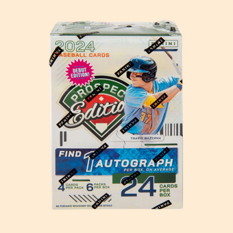 compare product 2024 Panini Prospect Edition Baseball Blaster Box