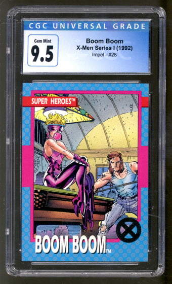 compare product 1992 Boom Boom X-Men Series I Impel #28  CGC 9.5  *4200497063*