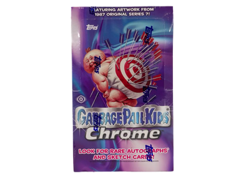 compare product Topps Chrome Garbage Pail Kids Hobby Box