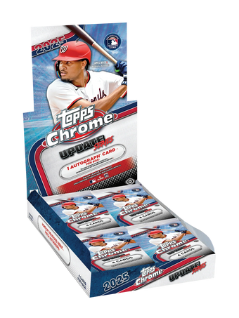 compare product 2025 Topps Chrome Update Series Baseball Hobby Box