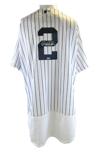 compare product Derek Jeter Autographed Nike New York Yankees MLB Jersey
