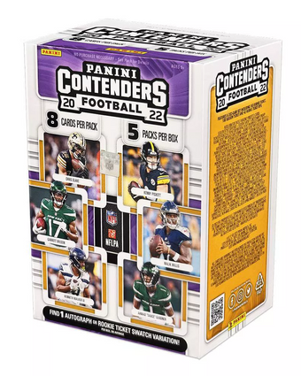 compare product 2022 Panini Contenders Football Blaster 20 Box Case