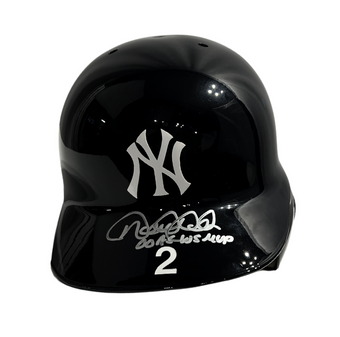 compare product Derek Jeter Autographed New York Yankees Rawlings Baseball Helmet