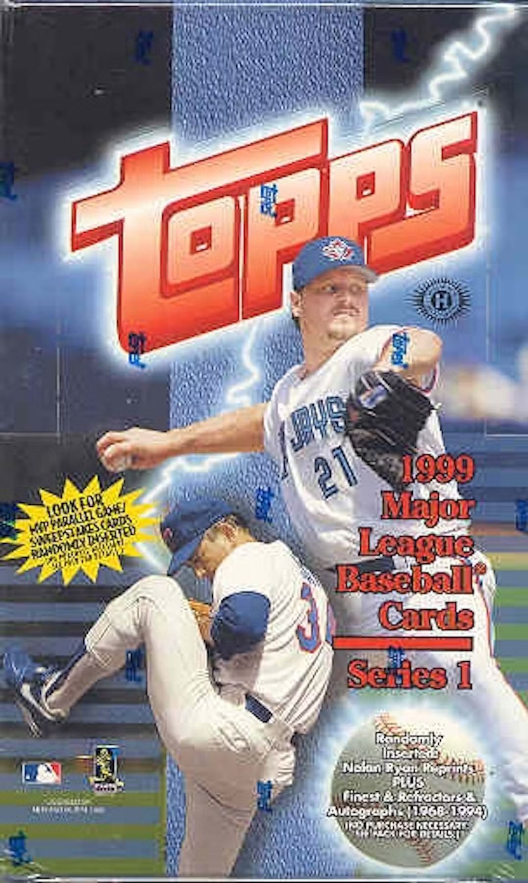 1999 Topps Series 1 Baseball Box