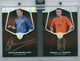 2018/19 Panini Soccer Eminince # PT-BVP Bergkamp/van Persie 06/10 Passing the Torch Auto on card