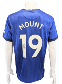 Mason Mount #19 Autographed Nike Chelsea Soccer Jersey