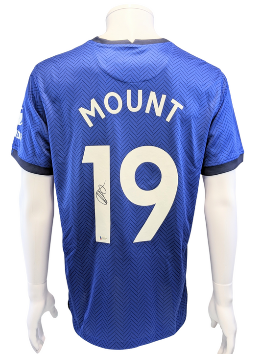 Mason Mount #19 Autographed Nike Chelsea Soccer Jersey