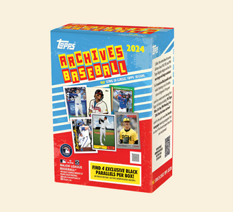 compare product 2024 Topps Archives Baseball Blaster Box