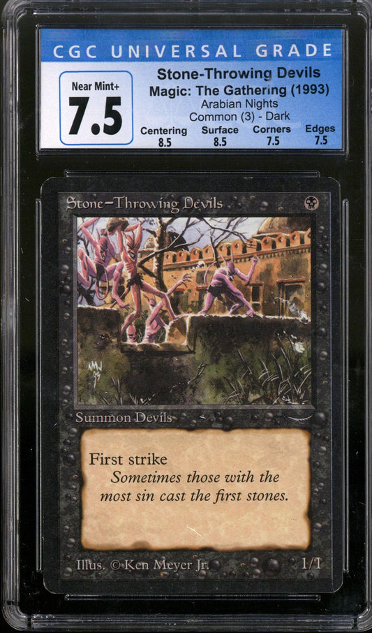1993 Magic the Gathering Stone-Throwing Devils (CGC 7.5)
