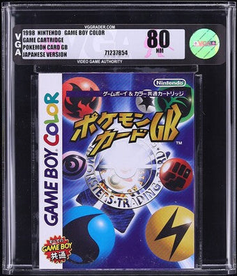 compare product 1998 POKEMON TRADING CARD GAME JAPANESE NINTENDO GAME BOY COLOR GBC VGA 80 UNOPENED