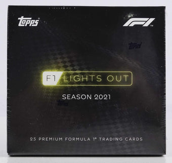 compare product 2021 Topps Lights Out F1 Formula 1 Racing Box