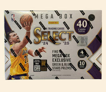 compare product 2024-25 Panini Select Basketball Mega Box (Green & Blue Prizms)