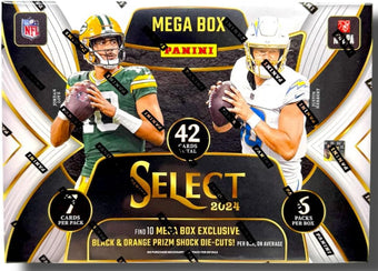 compare product 2024 Panini Select Football Hobby Mega 20 Box Case