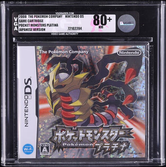 compare product 2008 POKEMON PLATINUM VERSION JAPANESE NINTENDO DS VGA 80+ SEALED