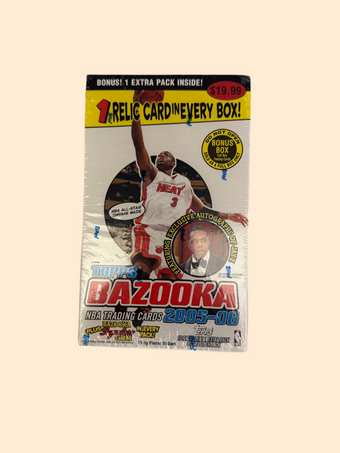 compare product 2005-06 Topps Bazooka NBA Bonus Box