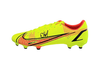 compare product Erling Haaland Autographed Soccer Cleat
