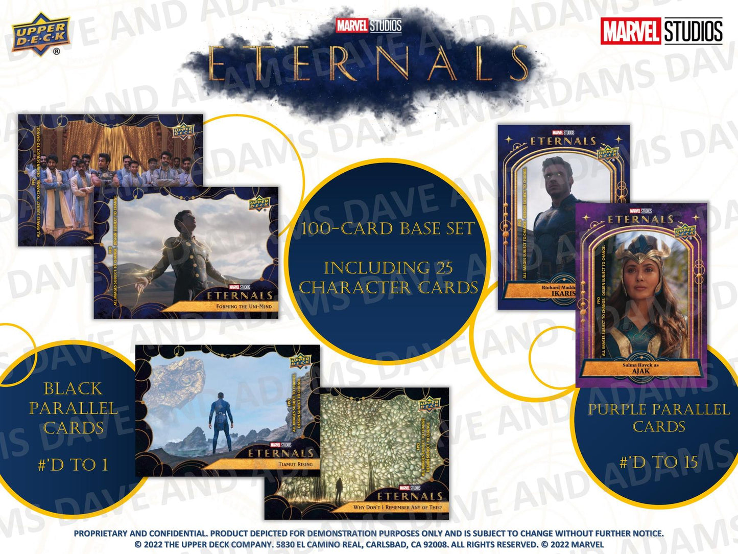Marvel Studios Eternals Hobby Pack (Upper Deck 2023)