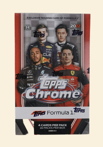 compare product 2022 Topps Chrome Formula 1 F1 Hobby Box