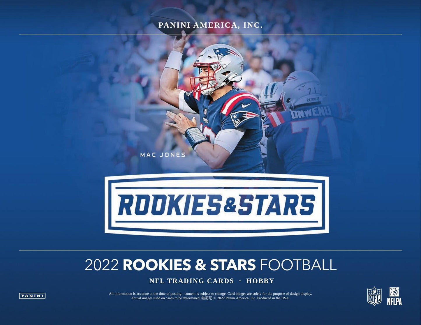 2022 Panini Rookies & Stars Football Hobby Pack
