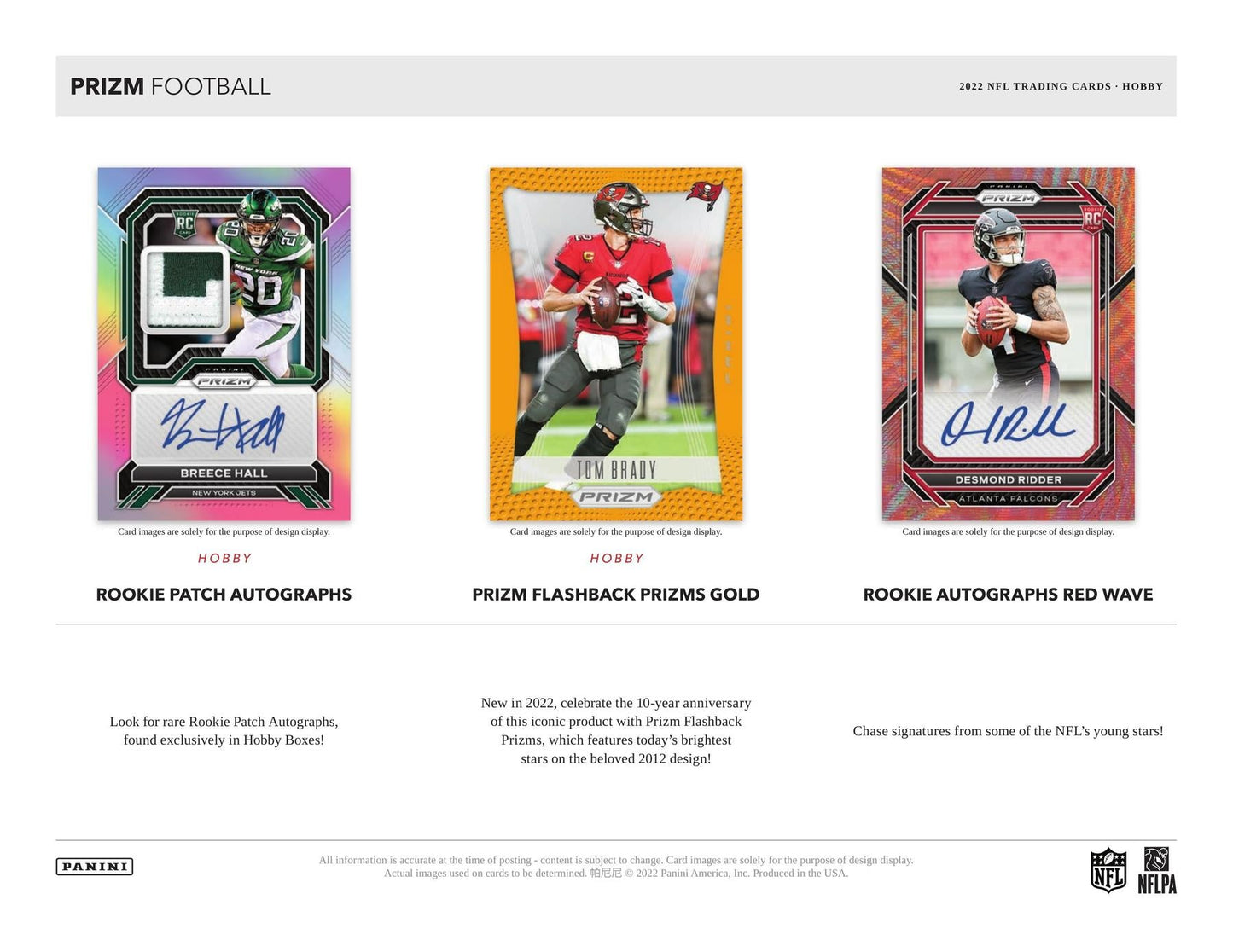 2022 Panini Prizm Football Hobby Pack