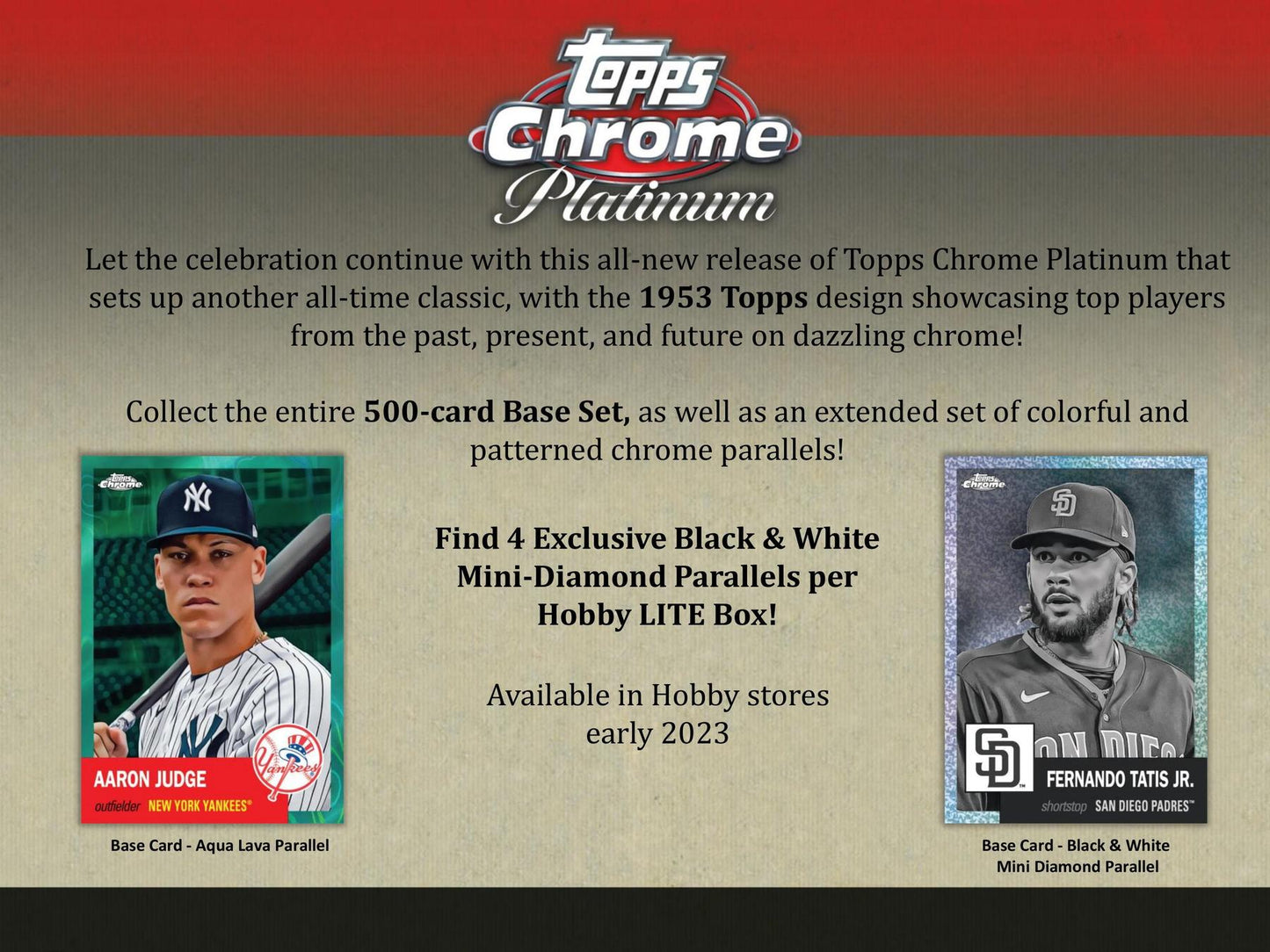 2022 Topps Chrome Platinum Anniversary Baseball Hobby LITE Pack