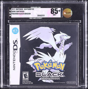 compare product 2011 POKEMON BLACK VERSION NINTENDO DS VGA 85+ SEALED
