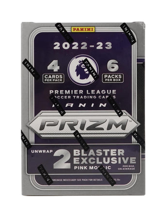 compare product 1x FREE - '22/23 Prizm EPL Soccer Blaster Box