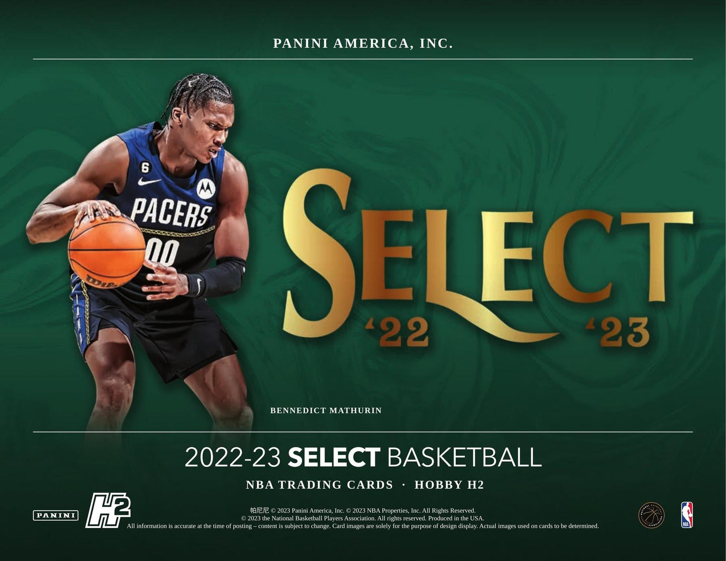 2022/23 Panini Select Basketball H2 Pack