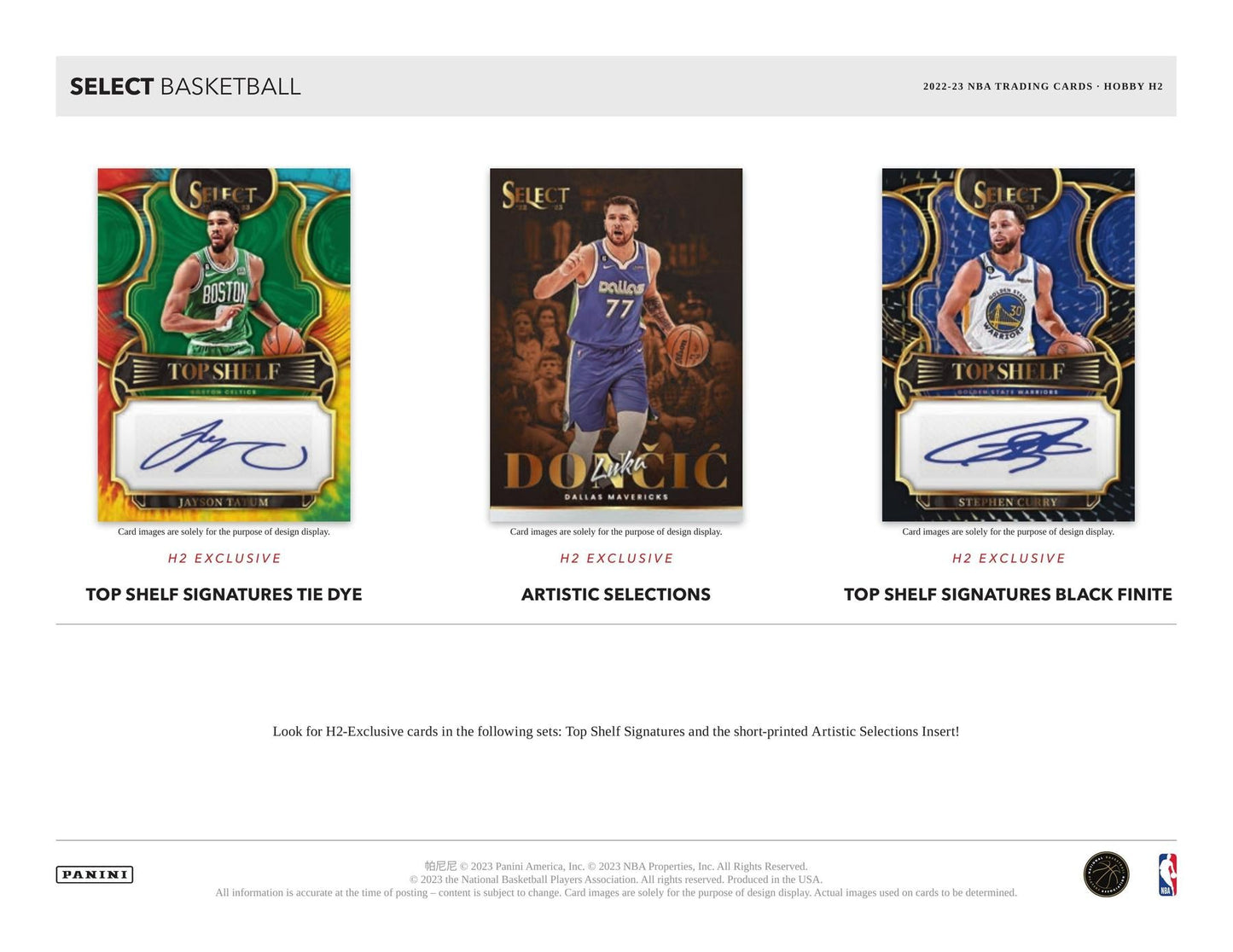 2022/23 Panini Select Basketball H2 Pack